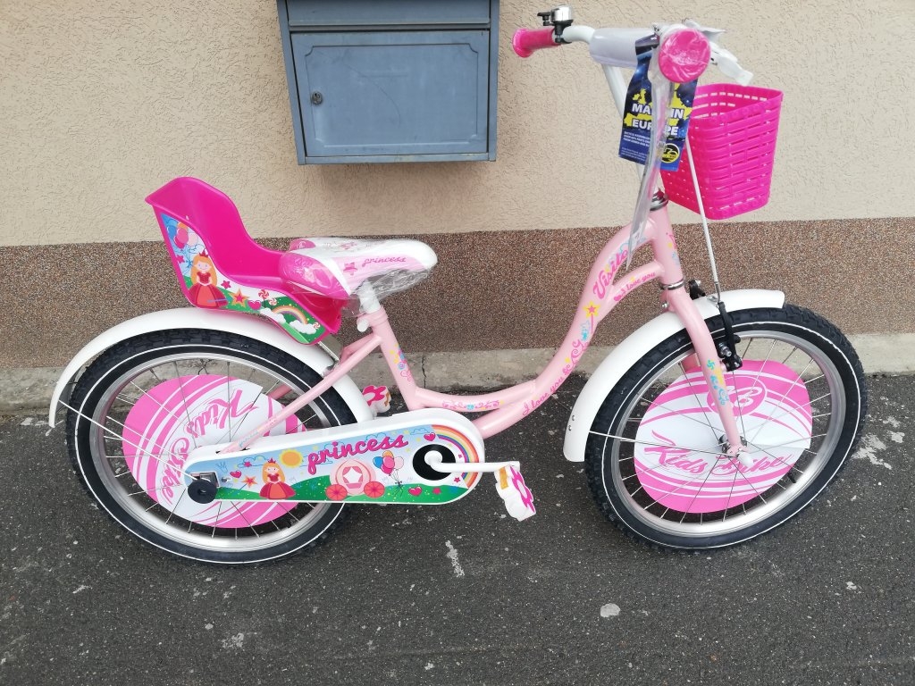 Új KPC Princess 20″ királylányos gyerek kontrafékes kerékpár!