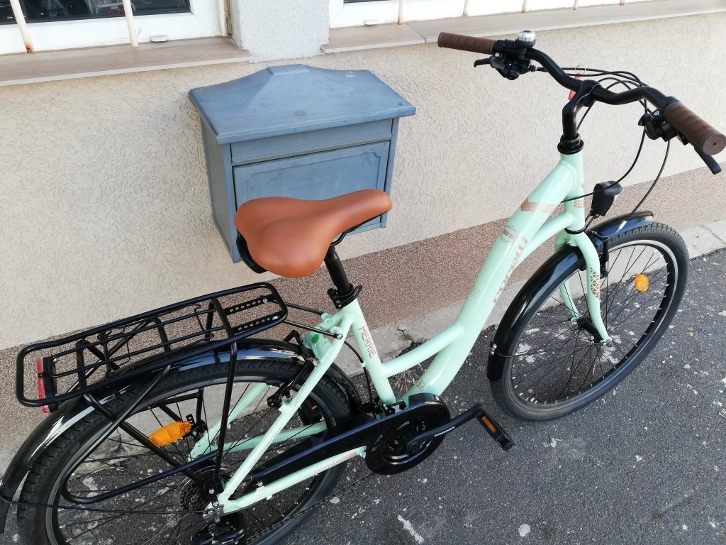 Új CORELLI MERRIE 26″ Női almazöld alu-vázas kerékpár!