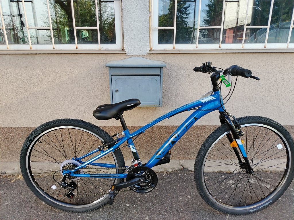 Új Venssini Arcadia 26″ ffi kék alacsony vázas kerékpár!