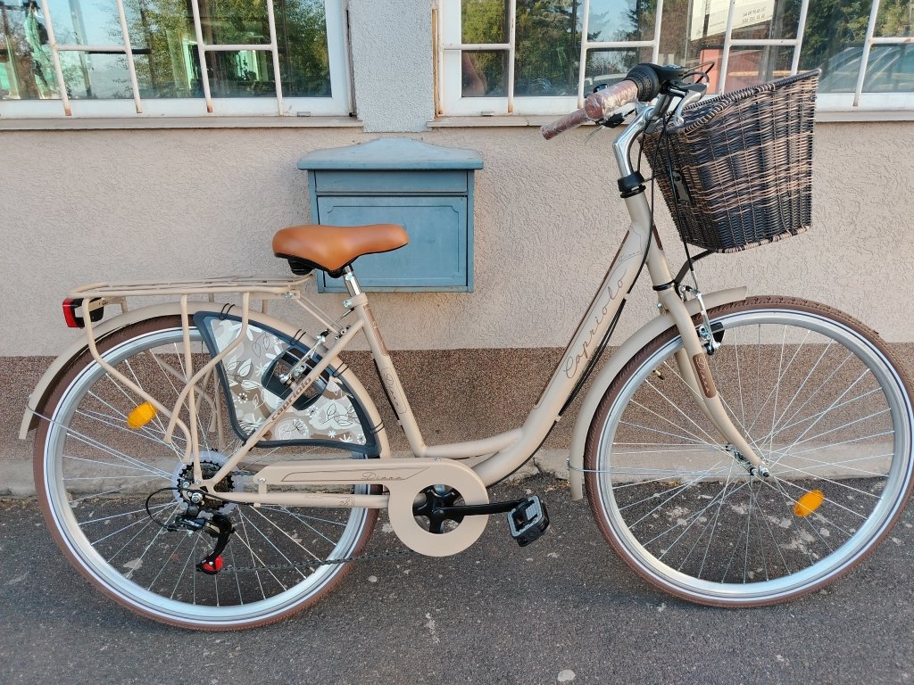 Új Capriolo Diana 28″ Női bézs váltós kerékpár!