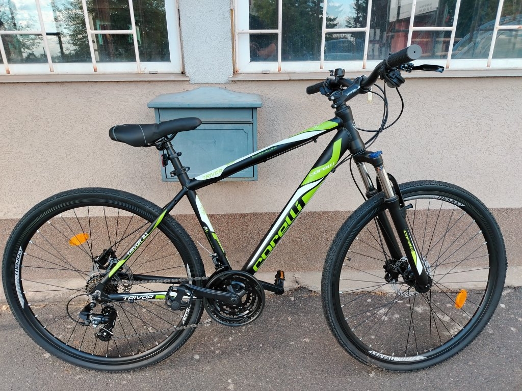 Új Corelli Tivor 28″ ffi aluvázas tárcsafékes kerékpár!